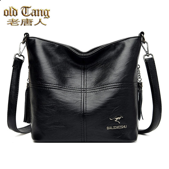 OLD TANG Trend Ladies Shoulder Bags For Women 2021 New Luxury Handbags Large Capacity Leather Woman CrossBody Bag
