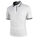 KB 24Color Men Polo Men Shirt Short Sleeve Polo Shirt Contrast Color Polo New Clothing Summer Streetwear Casual Fashion Men tops