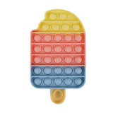 Rainbow Bubble Fidget Sensory Toy for Autisim Special Needs Anti-stress Game Stress Relief Squishy Fidget Toys for Kids