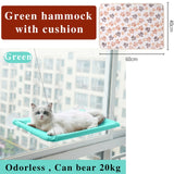 Cat Hammock Cute Hanging Beds Comfortable Sunny Seat Window Mount Pet product Soft Pet Shelf Supplies Detachable Bearing 20kg