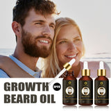 Haircube Men Fast Beard Growth Oil Natural Beard Growth Enhancer Thicker Oil Nourishing Leave-in Conditioner Beard Care Product