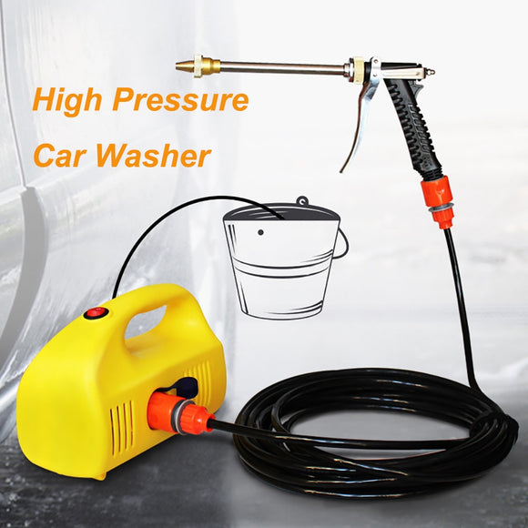 Pump Car Washing Machine Magic Appliance High Pressure Household Electric Portable Vehicle 220V Cleaning Brush Car Water Gun