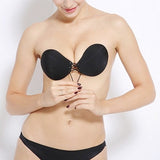 Women Invisible Bra Super Push Up Seamless Self-Adhesive Sticky Wedding Party Front Strapless A B C D Cup Fly Bra