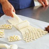 1pc Plastic Baking Tool Pull Net Wheel Knife Pizza Pastry Lattice Roller Cutter for Dough Cookie Pie Craft Kitchen Accessories