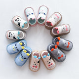 0-1-3 Years Old Spring Autumn Winter Infant Funny Socks Baby Socks Non-slip Floor Socks Leather Sole Cartoon Cotton Baby Socks - shopwishi 