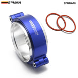Epman HD  Exhaust V-band Clamp w Flange System Assenbly Anodized Clamp For 3" OD Turbo Dump Pipe EPKKA76