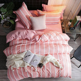 Solstice Cartoon Pink Love symbol Bedding Sets 3/4pcs Children's Boy Girl And Adult Bed Linings Duvet Cover Bed Sheet Pillowcase
