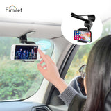 Fimilef Universal Car Phone Clip Holder Sun Visor Mount Cell Phone Holder Stand for iPhone GPS Bracket Mobile Car Phone Holders