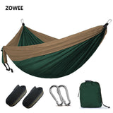 Camping Parachute Hammock Survival Garden Outdoor Furniture Leisure Sleeping Hamaca Travel Double Hammock 300*200cm