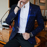Luxury banquet party suit jacket evening dress fashion jacquard casual business jacket
