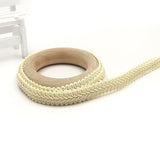 5Meter 12mm Curve Cotton Lace Trim Centipede Braided Ribbon Fabric Handmade DIY Clothes Sewing Supplies Craft Accessories