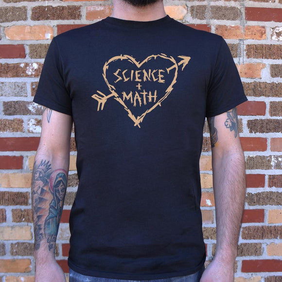 Science Loves Math T-Shirt (Mens)
