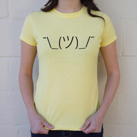 Shrugging Emoji T-Shirt (Ladies)