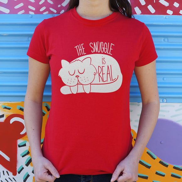 The Snuggle Is Real T-Shirt (Ladies)