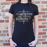 Winter Is Coming T-Shirt (Ladies)
