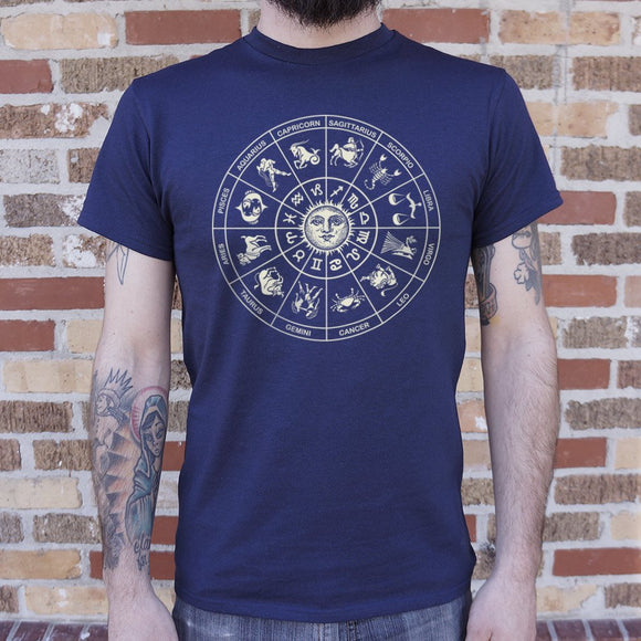 Zodiac Wheel T-Shirt (Mens)